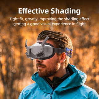 Dành cho DJI Avata 2 Goggles2 Kính Mặt nạ mắt Mặt nạ bảo vệ chống trượt Phụ kiện