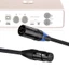 BTM 30cm XLR 3pin M F đến 5pin F M Dây Cáp Điều Khiển Trộn Chuyên Nghiệp Dây Dòng
