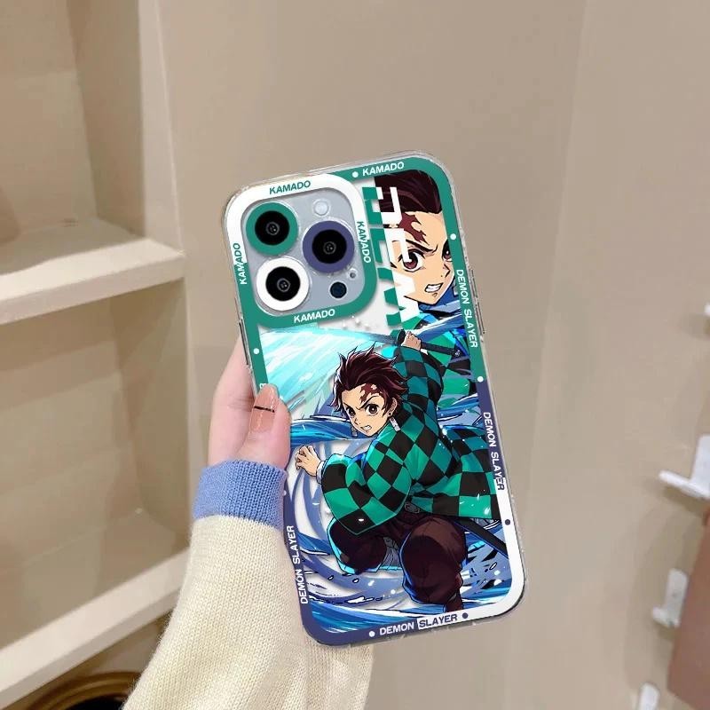Ốp Lưng Cho OPPO A38 A18 A57 2022 A78 A79 A15 A15S A16 A16K A17 A5S A3S A94 A74 RENO 11 Pro 11F 5 6 Lite 7Z 8Z Anime Demon Slayer Mềm Trong Suốt Nhật Bản Ốp Điện Thoại