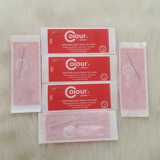 -Kim ngắn thần thánh Colour vỏ Đỏ size 0,35 và 0,4 chuyên dùng cho máy xăm thần thánh, máy xăm pro