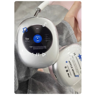 Vỏ cặp đôi âm nhạc tình yêu Thích hợp cho tai nghe Airpods Max Vỏ bảo vệ tai nghe không dây