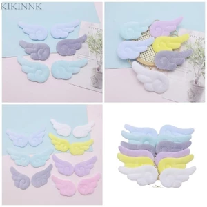 Kikin 10 Chiếc Cánh Thiên Thần Miếng Dán DIY Búp Bê Găng Tay Quần Áo Kẹp Tóc Đồ Dùng DIY