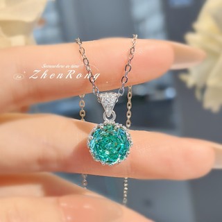 Châu Âu Mỹ ins Phong Cách Mới Hình Bát Giác Hoa Hồng Cắt Cao Màu Kim Cương Kim Cương Phù Hợp Với Nữ