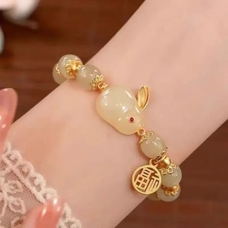 Thời Trang Năm Mới Thỏ May Mắn Đính Hạt Vòng Tay Nữ Vòng Tay Thanh Lịch Quà Tặng