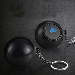 Keychain Black 8 Magic Prophet Ball Magic Props Hot Selling Toy 4.5CM