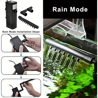 Bộ lọc bể cá bên trong với hệ thống sục khí trong một Bộ lọc tích hợp để lọc bể cá / Bộ lọc bể cá / Bộ lọc chìm đa chức năng