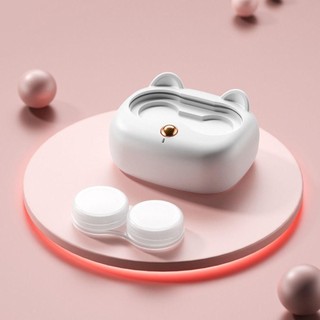 Máy làm sạch ống kính tiếp xúc NOOKSTORY, công nghệ siêu âm loại bỏ protein tự động, dễ dàng vệ sinh ở bất kỳ nơi đâu