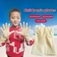 YYlingx Găng tay giữ trẻ em, Găng tay làm việc trẻ em cao su 26CM, Dụng cụ chống mài mòn Găng tay làm sạch dày không tay giặt