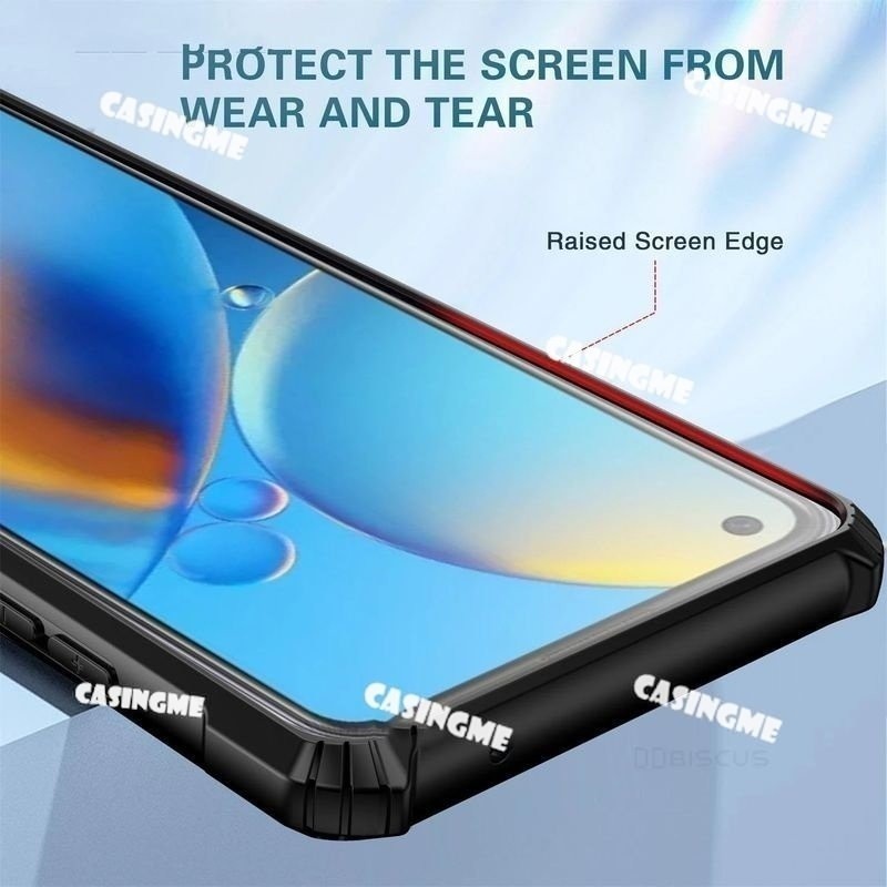 Vivo Y100 5G 2024 Túi Khí Trong Suốt Vỏ Điện Thoại Cho Vivo Y100 Y 100 100Y VivoY100 5G 2024 Silicon Trong Suốt Ốp lưng Acrylic Chống Sốc Ốp Lưng TPU Mềm