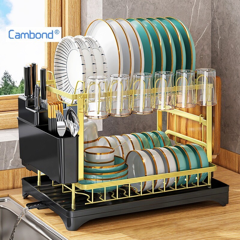 Cambond Đen Giá Phơi Món Ăn Giá Bếp Giá Để Món Ăn Nhà Bếp Giá Để Đồ Lắp Đặt Miễn Phí