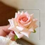 THEGIRL8B Kẹp Tóc Hoa, Kẹp Bên Vải Hoa Hồng Kẹp Tóc, Phụ Kiện Tóc Màu Hồng Thời Trang Thanh Lịch Bên Biển Kỳ Nghỉ Mũ Đội Đầu Hoa Hồng Bên Biển