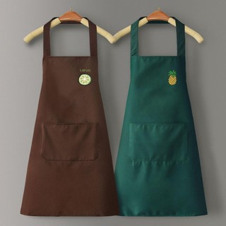 WOOLYNOOK Bếp Smock, Tạp Dề PVC Chống Dầu, Có Thể Lau Tay Chống Thấm Nước Không Tay Phục Vụ Phục Vụ Phục Vụ Bồi Bàn Quần Áo Làm Việc