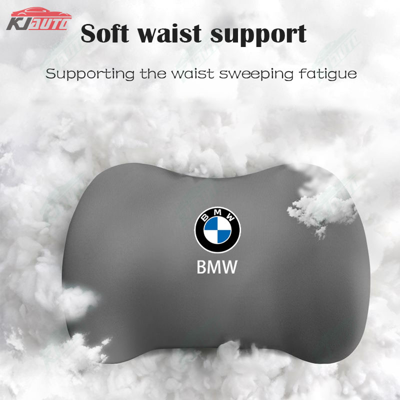 【 Gối tựa đầu & thắt lưng 】 Bmw Giảm mệt mỏi - Bảo vệ cổ & vai - Lõi xốp nhớ - Đồng hành lái xe tối ưu cho F20 F21 F40 E90 F30 G20 E60 F10 F18 G30 G38 F01 G11