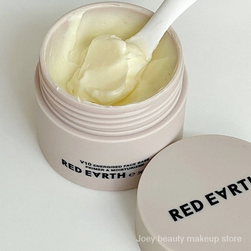 Red Earth Makeup Primer Red Earth Keepmoving 1991 Cream Make-up Primer Invisible Pore Isolation Cream Primer Moisturizing Brightening Face Makeup 50g 6AU5