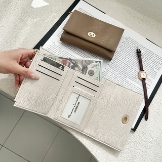 Ví da PU cao cấp thời trang dành cho nữ Ví đựng nhiều thẻ Ví đựng tiền tiện lợi