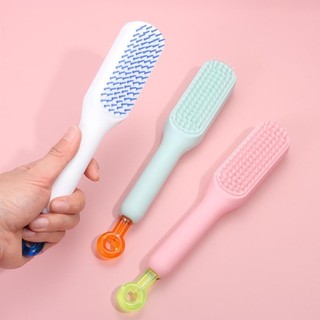 [COD] Lược chải CORESSPACE tự làm sạch, chống tĩnh điện, có thể thu vào, làm mịn gương, tạo kiểu
