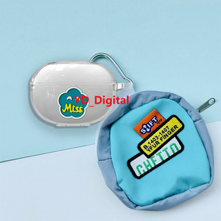 Dành Cho SoundPEATS Capsule 3 Pro Plus Ốp Lưng TPU Transpent Tai Nghe Vỏ Bảo Vệ Chống Sốc Có Mặt Dây Chuyền