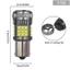 Mt 1pc 1156 / 1157 / T20 Bóng Đèn Pha LED Ô Tô Đèn Phanh Tín Hiệu Đèn Bật Đèn Chạy Sáng 3030 36smd PY21W Chống Nhấp Nháy