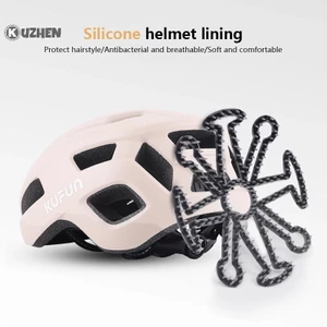 Kuzhen Mũ Bảo Hiểm Linh Hoạt Chống Biến Dạng Bên Trong Silicone Pad Thông Gió Mũ Bảo Hiểm Lót Miếng Lót Mũ Bảo Hiểm Đệm Xe Máy Xe Đạp Mũ Bảo Hiểm Phụ Kiện HOT