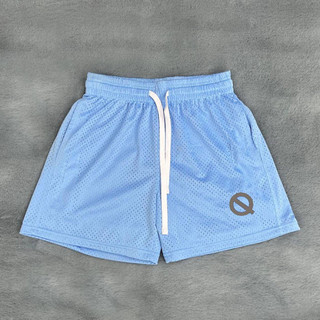 Lightweight Fitness Track and Field Long-Distance Running Quick-Drying Breathable Mesh Loose Casual Fashion Brand Sports Training Running Belief Shorts iaeV