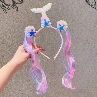 Hum Đáng Yêu Có Sừng Đầu Cho Bé Gái Với Đuôi Cá Thiết Kế Hoạt Hình Hairhoop Cho Tiệc Sinh Nhật Và Sự Kiện Theo Chủ Đề