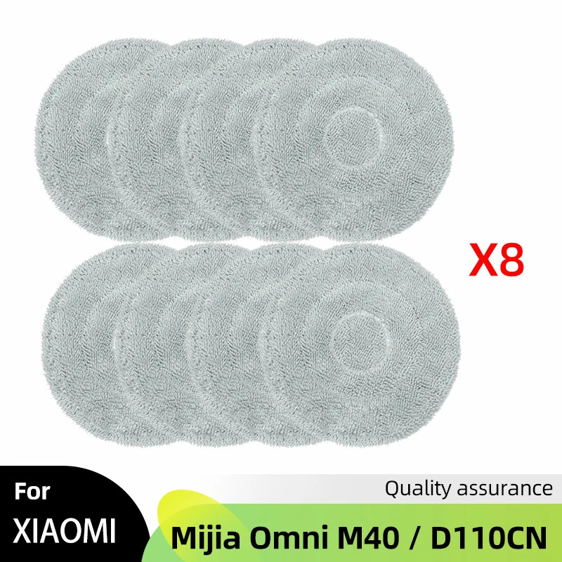 Xiaomi Mijia M40 / D110CN Robot Hút Chân Không Thay Thế Bàn Chải Bên Chính Bộ Lọc HEPA Miếng Lau Nhà Túi Bụi Phụ Kiện