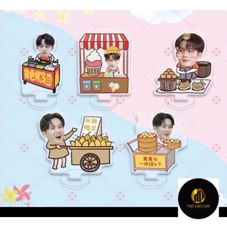 Set 5 standee Trình Tiêu, Vương Nhất Bác, Tiêu Chiến, Vương Hạc Đệ, Ngu Thư Hân, Triệu Lộ Tư, Bạch Lộc , Đàn Kiện Thứ