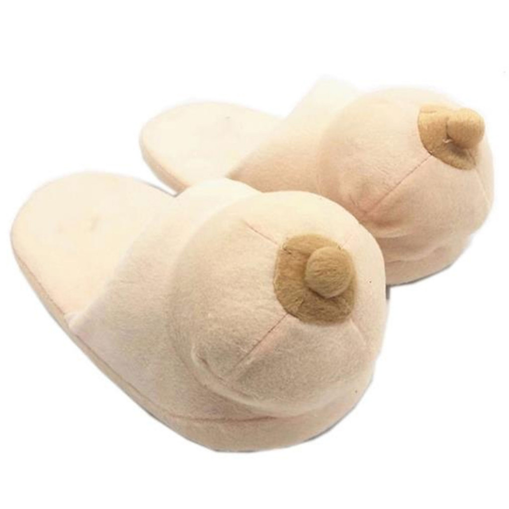 Thai| 1 Đôi Dép Mùa Đông Không Trơn Trượt Ngộ nghĩnh Mô Hình Nam Nữ Thời Trang Sáng Tạo Sang Trọng Dép Đế Bằng Cho Cuộc Sống Hàng Ngày