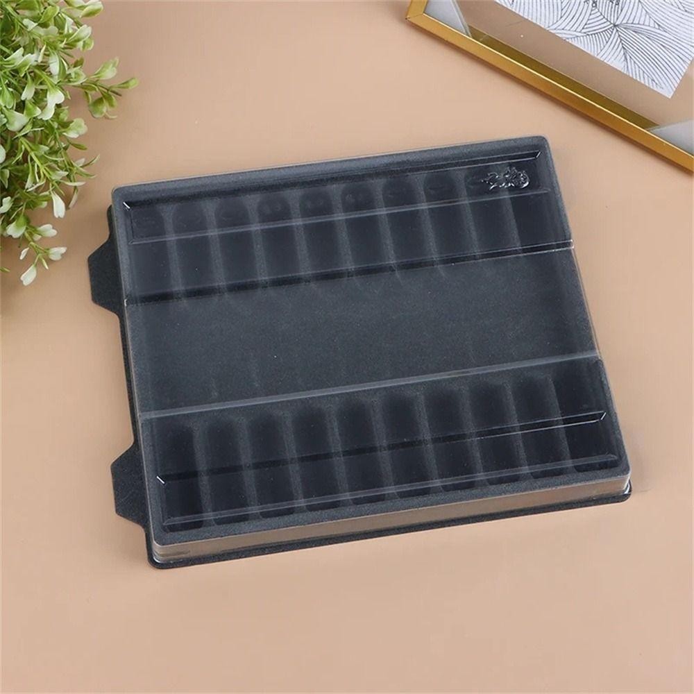 Hộp đựng bút đài phun nước DARON, Hộp đựng bút trong suốt Hộp đựng bút, Hộp đựng bút nhựa quay lại trường học Giữ 10 bút Hộp trưng bày Studnet Sử dụng