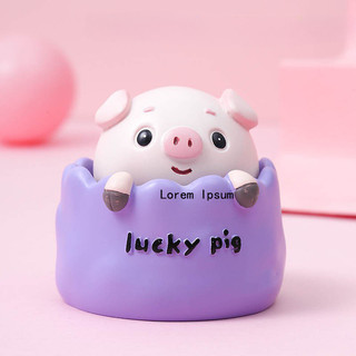 Hình Chú Heo Dễ Thương Lắc Đầu Nhựa Búp Bê Đồ Trang Trí Đồ Trang Trí Đồ Trang Trí Quà Tặng