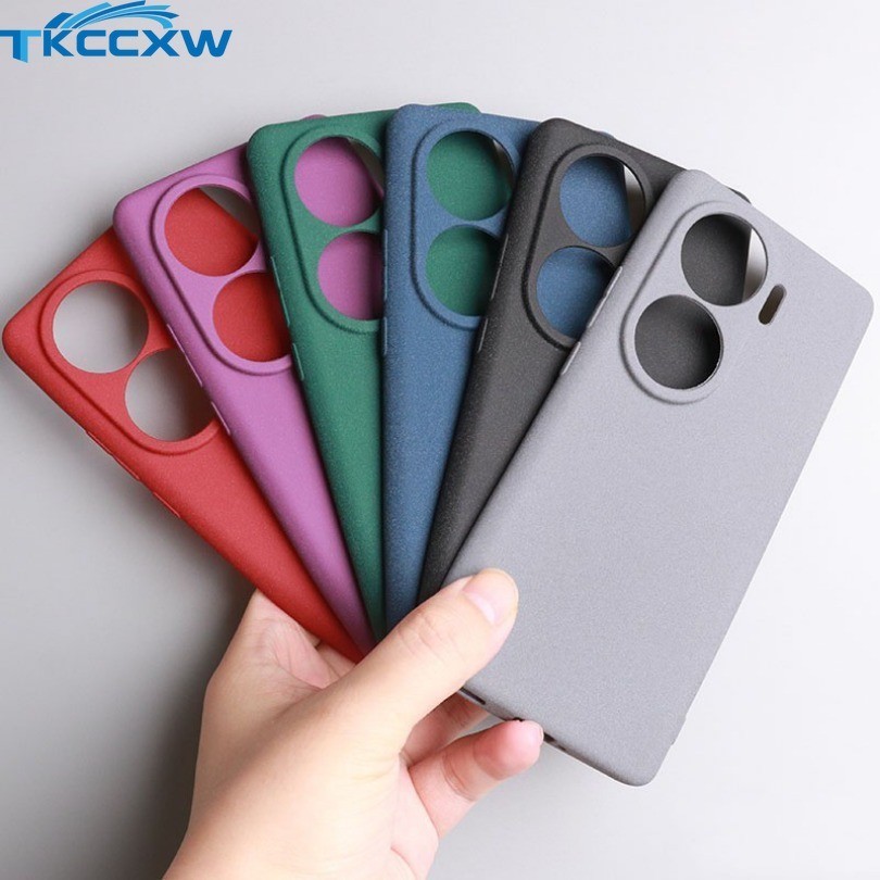 Dành Cho OPPO Reno 11F 10 11 Pro + A79 A38 A18 A58 A78 A2 Pro A2X A2M A98 5G Ốp Lưng Silicon Mềm Chống Vân Tay