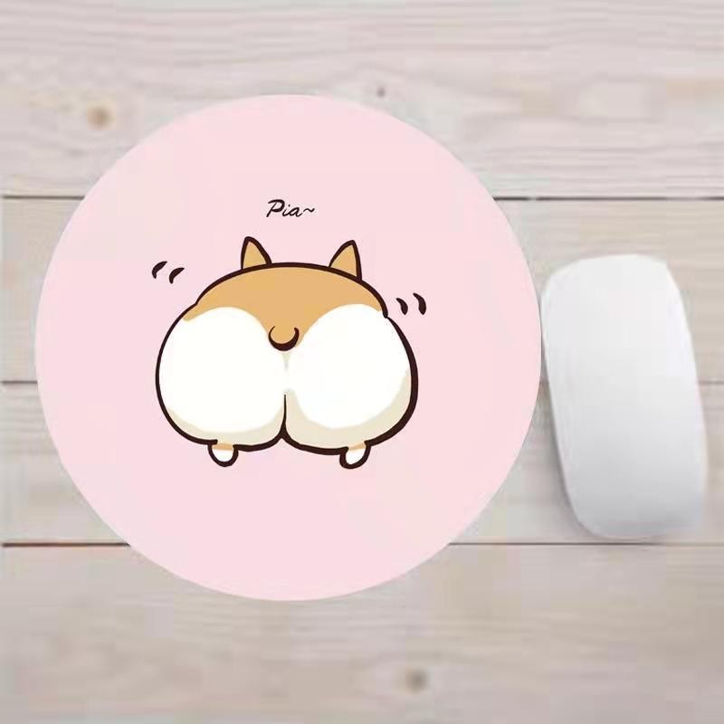 Miếng lót chuột, bàn di chuột hình tròn 20 x 20cm FETA