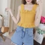 KANGN Dây Đeo Áo Vest, Dệt Kim Áo Khoác Ngoài Áo Vest, Bán Chạy Gợi Cảm Không Tay Thoáng Khí Tank Top Lady