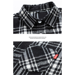 [Plus Size] 150KG 9XL 8XL Nam Ve Áo Flannel Áo Cardigan Dài Tay Nhật Bản Áo Sơ Mi Kẻ Sọc Quá Khổ