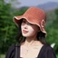 Mũ xô EBINLANDS, Mũ chậu nơ vành rộng, Tấm che nắng chất lượng cao Mũ ngư dân thoáng khí mùa hè