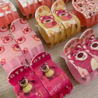 MEOWU Kẹp Tóc Càng Cua 3 Răng Gấu Dâu Nhiều Hình Hoạ Tiết Giành Cho Nữ