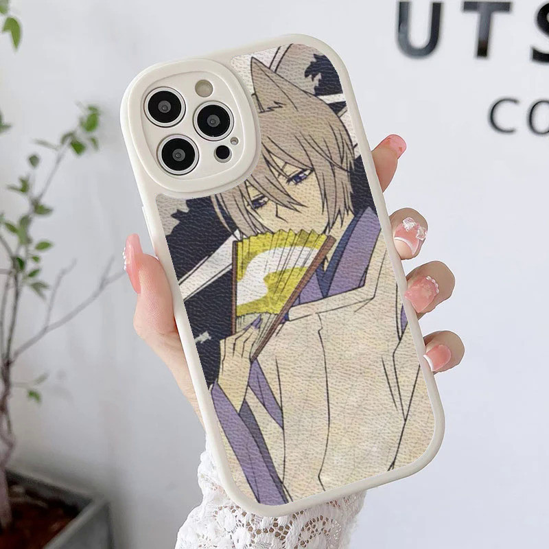 Tp-1 Anime Kamisama Hajimemashita Tomoe Ốp Lưng Điện Thoại iPhone 13 12 11 14 Pro Max Mini 7 8 Plus X XS XR Da Cừu Bảo Vệ
