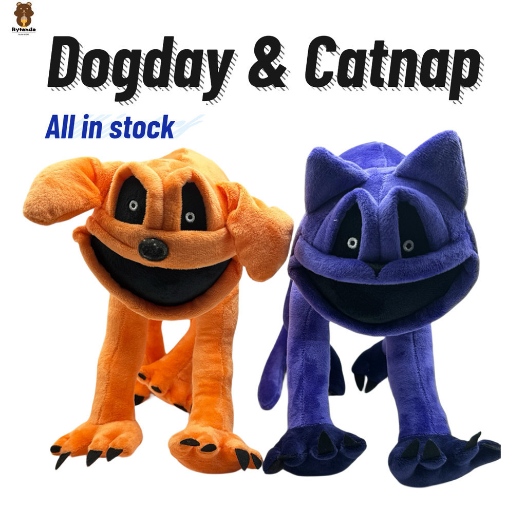 Rytanda Smiling Critters Plush Toy CatNap poppy playtime 3 Thú Nhồi Bông Hình smiling critters Plush Búp bê gấu Teddy tặng quà sinh nhật cho trẻ em cho bạn gái