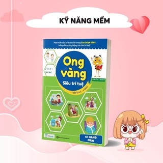 Sách - Combo Ong vàng siêu trí tuệ - Phát triển tư duy toàn diện cho bé