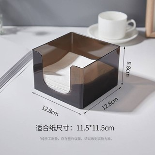Hộp đựng giấy /Sáng Tạo Hộp Khăn Ăn Cà Phê Trà Sữa Nhà Hàng Khách Sạn Chuyên Dụng Vuông Acrylic
