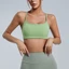 Áo Ngực Thể Thao Dây Chéo Lưng Màu Nude Thoáng Khí Tập Yoga Làm Đẹp
