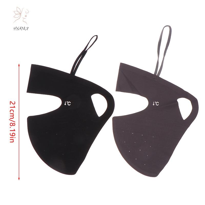Mặt nạ chống nắng HNKMP Facekini Ice Silk Anti-UV Thin Cover Full Face .