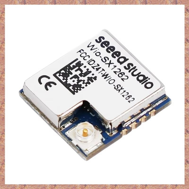 Mô-đun không dây SX1262, Wio-SX1262 nhúng, hỗ trợ LoRa & LoRaWAN trên EU868 & US915 (R F C V)