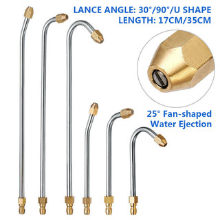 Phụ Kiện Chuyên Dụng BDGF 2555°/90°, Đầu Súng Phun Nước Áp Suất Cao Hình Chữ U 1/4", Chất Lượng Cao, Giá Tốt, Free Ship