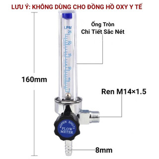 Cụm Cột Đo Lưu Lượng Khí Argon, CO2 – Đồng Hồ Đo Khí Hàn Chính Xác