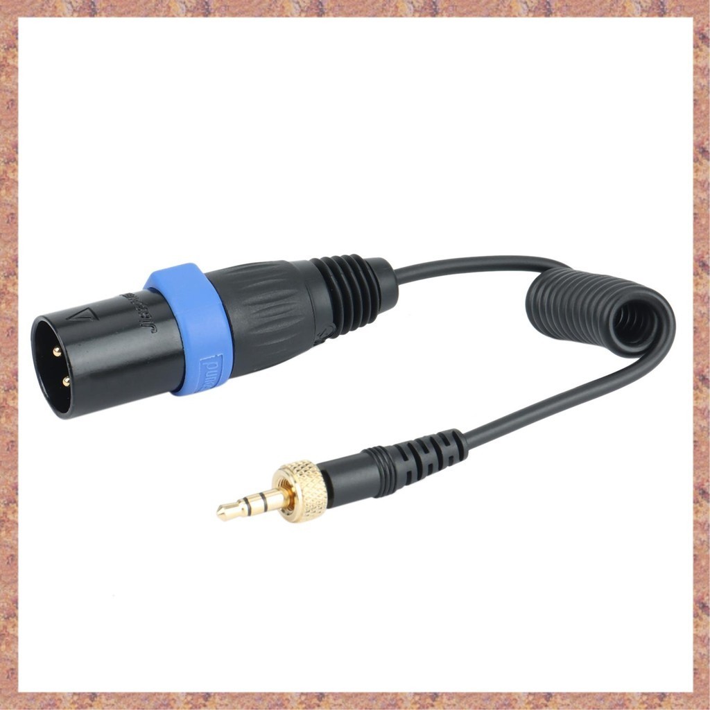 Cáp ChuyểN ĐổI Âm Thanh Saramonic Locking LoạI 3.5mm Sang 3.5mm TRS Sang XLR Cho Bộ NhậN Không Dây (R F C V)
