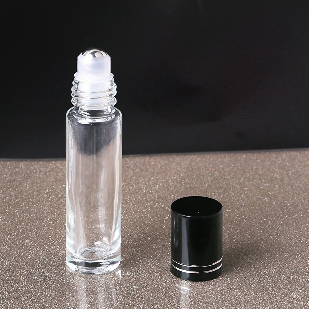 Combo 10 Vỏ Lọ Bi Lăn Đựng Tinh Dầu, Chai Bi Lăn Đựng Dầu Dừa, Chiết Nước Hoa 10ml
