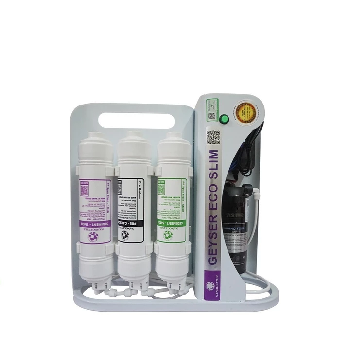 Máy lọc nước Nano Geyser SLIM S8, Lọc tinh khiết, Bổ sung Hydrogen & khoáng chất tự nhiên