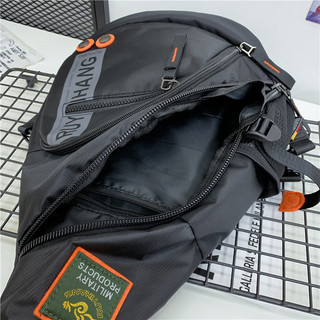 Mới Nam Túi Đeo Vai Du Lịch Đeo Ngang Túi Nam Quân Đội Ngực Túi Đi Học Chống Thấm Nước Nylon Messenger Túi Đen Xanh