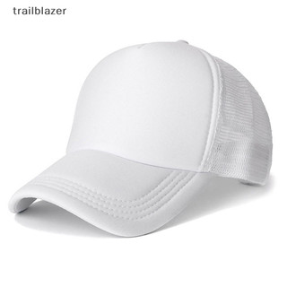 Trailblazer 1 Chiếc Unisex Lưới Trơn Bóng Chày Có Thể Điều Chỉnh Mũ Snapback Cho Nữ Hip Hop Trucker Dạo Phố Bố Nón Mới